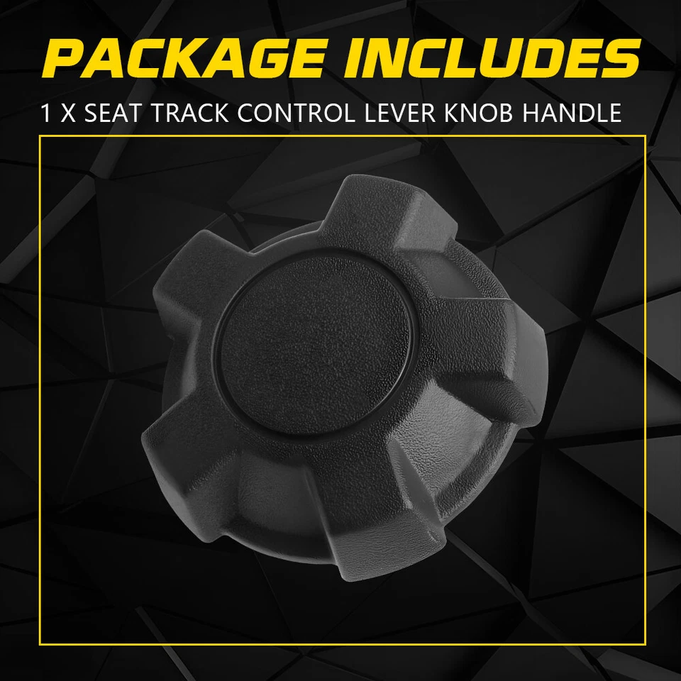 Perilla de ajuste de asiento de pista Super Duty para Ford F250 F350 F450 F550 2008-2010 NUEVO Foto 3 de 4