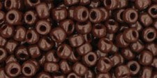 6/0, Toho Seed Beads, 46, Opaque OXBLOOD 10 grams, TR-06-46