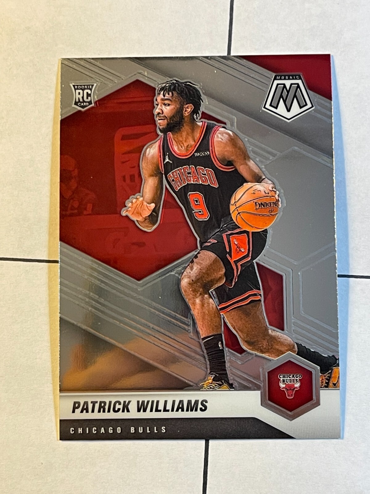 Patrick Williams 2020-21 Panini Mosaic Rookie Card RC #206 Chicago Bulls