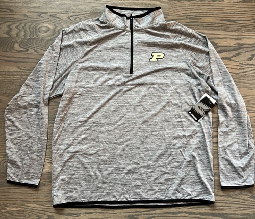Purdue Boilermakers 1/4 Zip Pullover Men’s Size XL