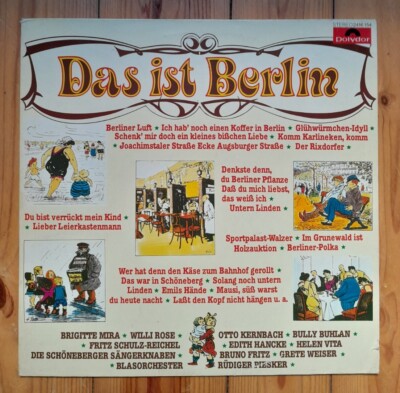v/a DAS IST BERLIN LP +OIS | 1979 Polydor | Berlin Music 50s 60s