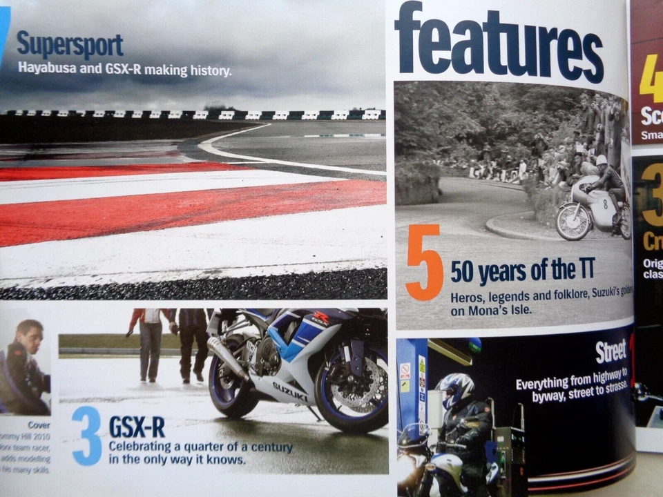 Suzuki Originals Motorcycle & Scooter Accessories 2010-11 UK Market - Image 2 of 4