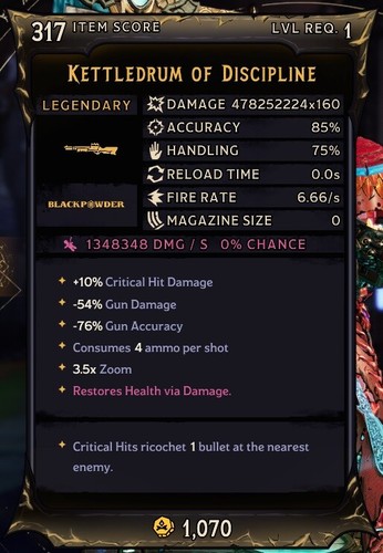 Tiny Tina's Wonderlands LEVEL 1 MODDED GEAR ⭐️ Articoli GodMode (PS4/5 | XBOX | PC) - Foto 102 di 207