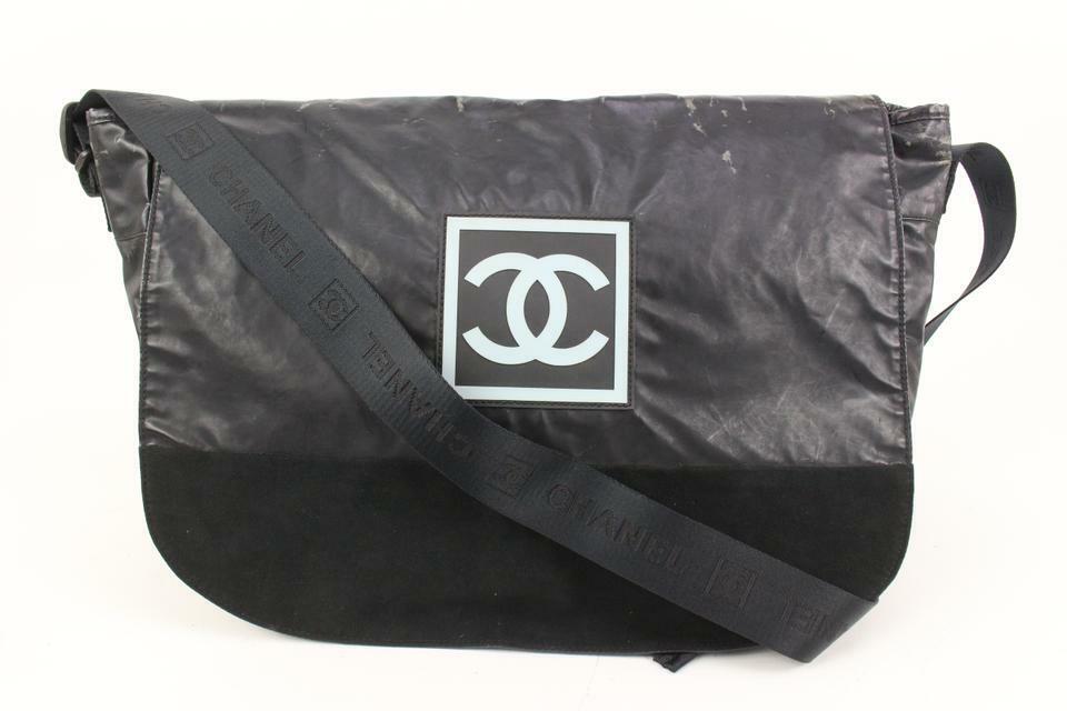 chanel nylon shoulder bag men