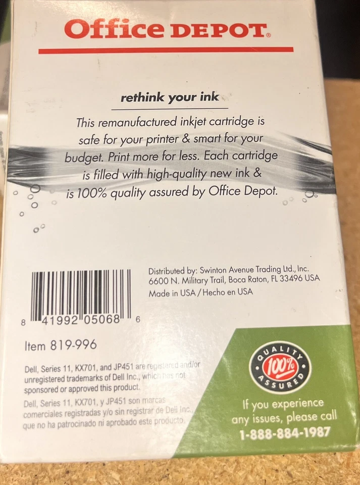 Office Depot Ink Cartridge Dell Series 11 Black - Image 3 of 4