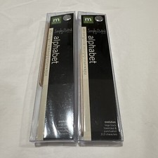 Making Memories Evolution LCBlack Alphabet RubOns