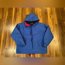 EDDIE BAUER Wind Rain Jacket Gore-Tex Hooded Women s large