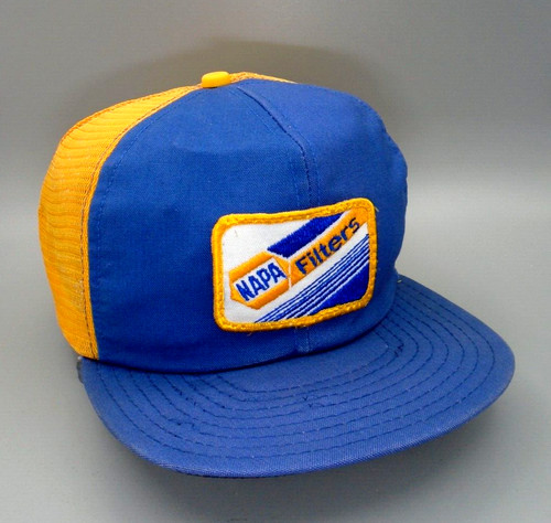 Vintage NAPA Filters Auto Parts Snapback Mesh Patch Trucker Hat Cap