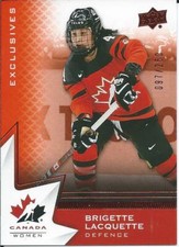 2020-21 Upper Deck Team Canada Juniors BRIGETTE LACQUETTE #59 Exclusives 097/250