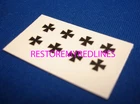 Hot Wheels Redline RED BARON HELMET IRON CROSS WATER SLIDE DECALS ON CLEAR