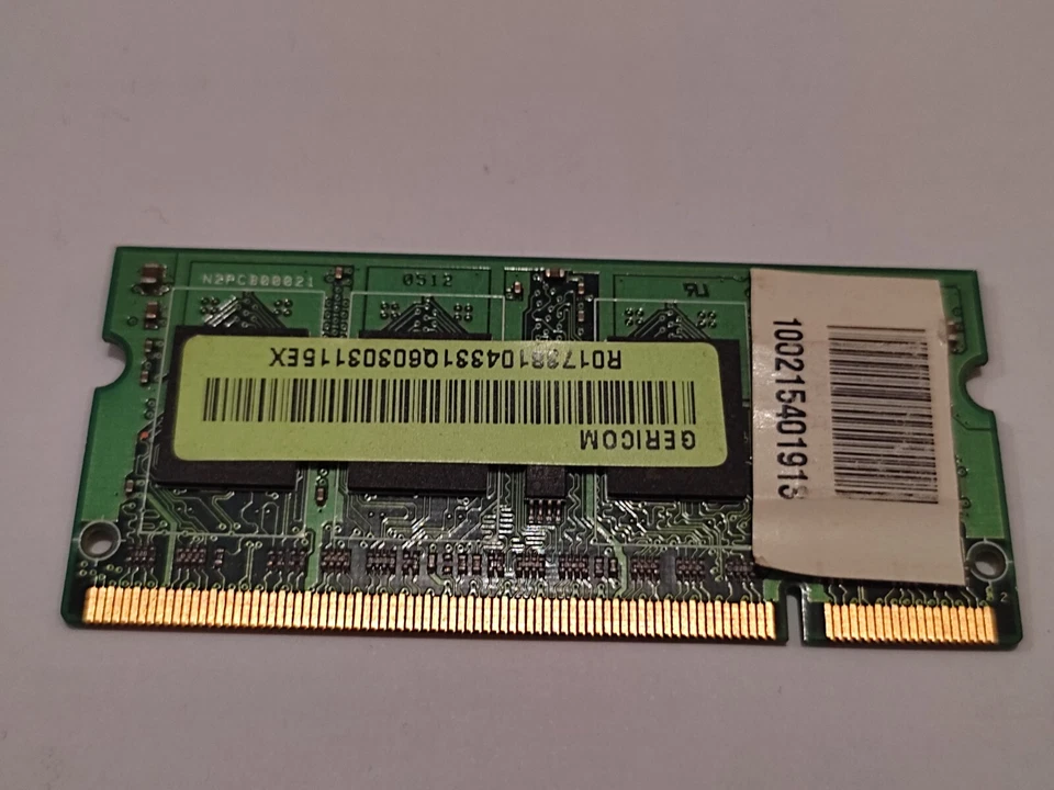 Super Elixir LAP TOP MEMORY 512MB PC2-4200 533MHz M1S51264TUH8AOF-37B  NOTEBOOK - Image 4 of 4