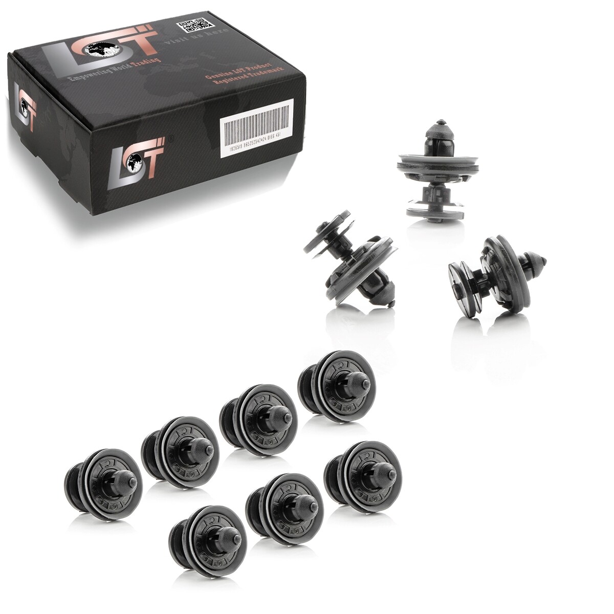 10x Door Panel Fastening Clips for SKODA SUPERB / RAPID