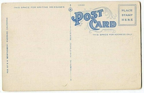 SAN JACINTO CA California Postcard Gilman Relief Hot Springs Dance Hall OS71013 - Picture 2 of 2