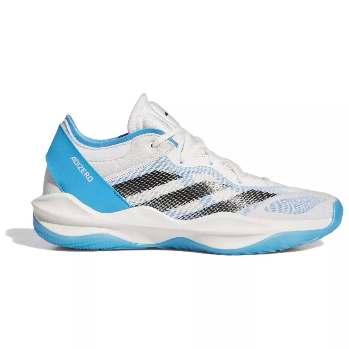 Adidas Adizero Select 2.0 White Cobalt Blue Basketball Shoes