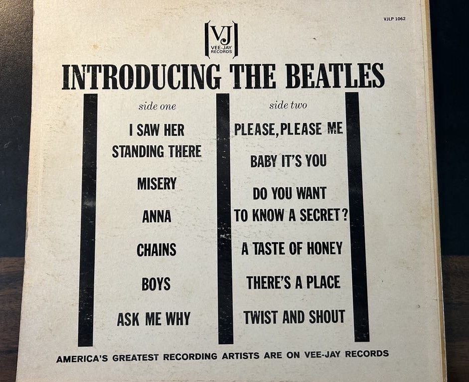 The Beatles レコード１５枚セット INTRODUCING THE BEATLES LP (1964) ORIG PRESS VJLP 1062 VEEJAY