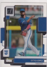 2022 CLEARLY DONRUSS RC OTTO LOPEZ TORONTO BLUE JAYS ROOKIE CHRONICLES (AA)-1307