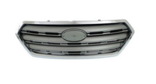 Kühlergrill Grill Frontgrill für Subaru Outback 2015-2017 CHROM GRAU