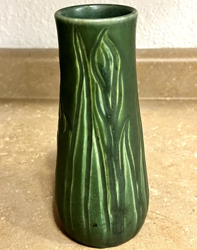 Rookwood Pottery Artist Signed Vase Sallie Toohey Dated 1905 Matte Green 950D