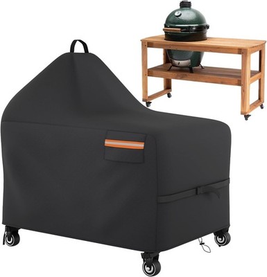1x Grill Cover for 60 Inch Big Green Egg Grill Table Cover, Kamado Ceramic BBQ