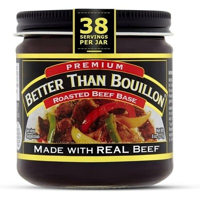 6x Better Than Bouillon Beef Base Steak Soup Stock Kitchen Seasoning Bulk New 8o