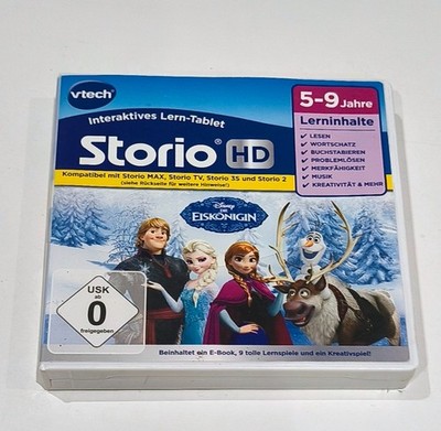 Vtech Storio Spiel Disney Eiskönigin Frozen - CODE UNBENUTZT - Storio MAX TV 3S