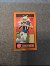 2023 Panini Legacy - Michael Pittman Jr. #42 Premium Edition Mini Orange /125