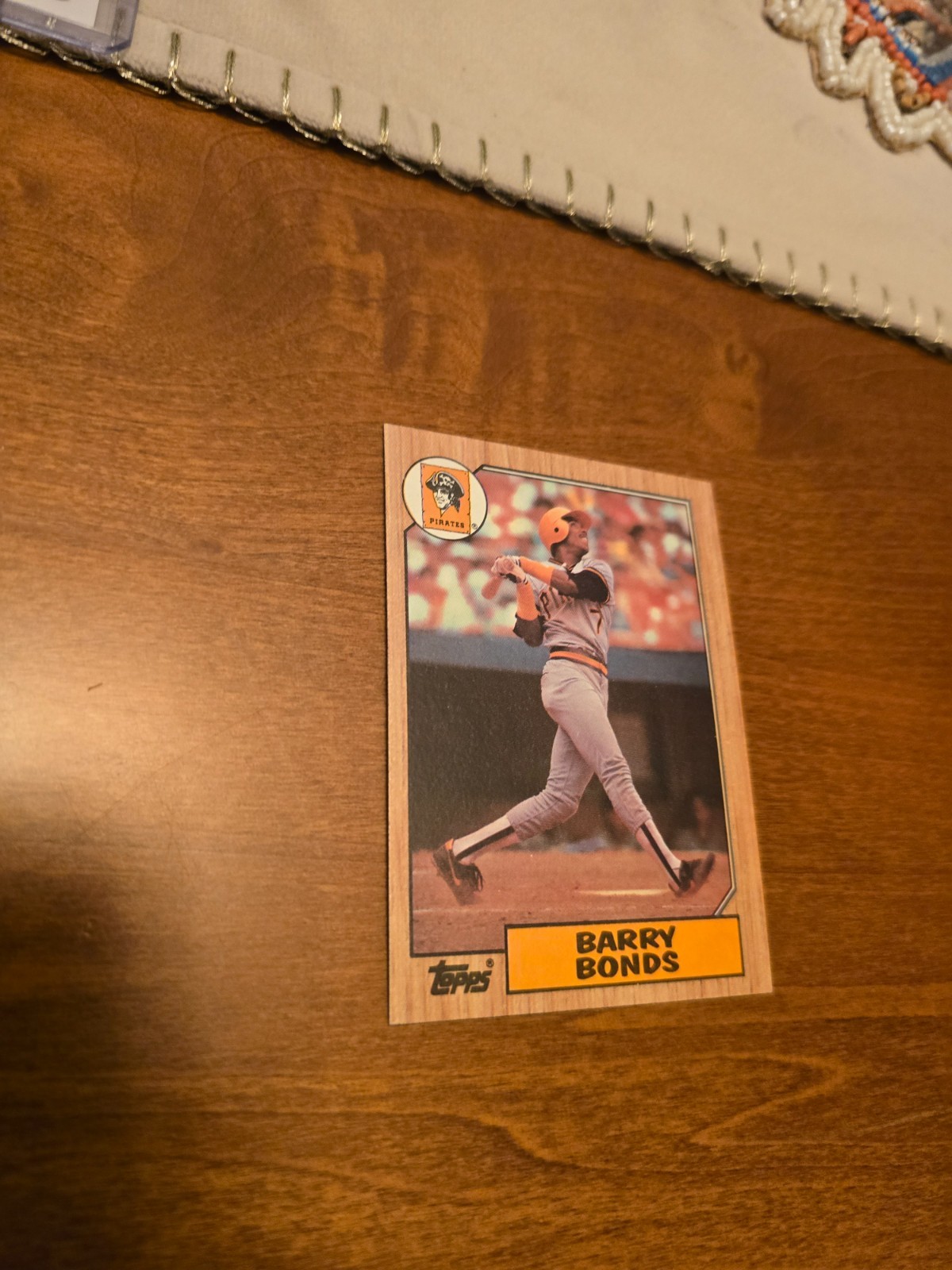 1987 Topps - Barry Bonds #320 Tiffany (RC)