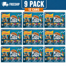 9-Pack Friskies Fully Load’d Cat Wet Food Variety Pack – Total 108 CT / 594 OZ 0.22 per gallon