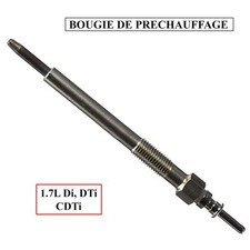Bougies de préchauffage Opel MERIVA