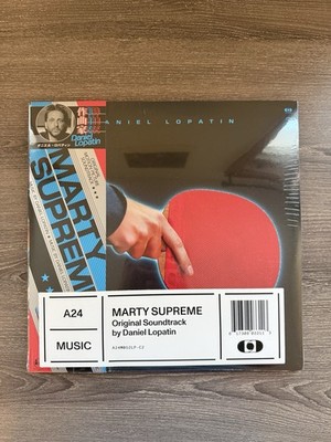 MARTY SUPREME Ping Pong Orange Soundtrack 2LP Vinyl Rough Trade Exclusive NEW!