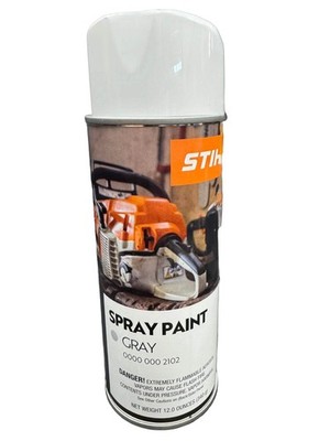 STIHL 0000-000-2102 Gray Spray Paint   OEM Touch-Up Paint for