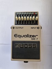 Boss GE-7 Graphic Equalizer Guitar Effect Pedal 7-Band