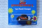 VINTAGE 1998 Hot Wheels '32 FORD COUPE Chuck E Cheese LE Promo ROUGH CARD
