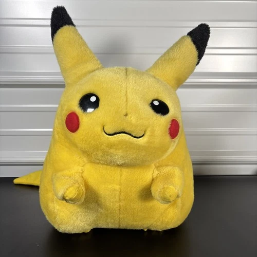 VTG 1999 Pokémon Pikachu Jumbo Plush Toy 16" Hasbro Tomy Nintendo Game Freak