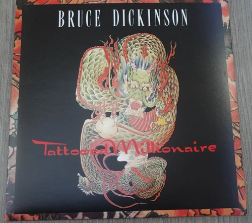 Bruce Dickinson (Iron Maiden)  TATTOOED MILLIONAIRE 1990 UK UNPLAYED B4 TODAY
