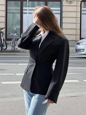 Off-White Tailored Blazer in Schwarz IT 38 (XS S) NP 1.595 