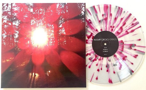 RUSSIAN CIRCLES Empros Ltd Edition Clear, Silver, Red Splatter Vinyl LP New MINT - Picture 1 of 8