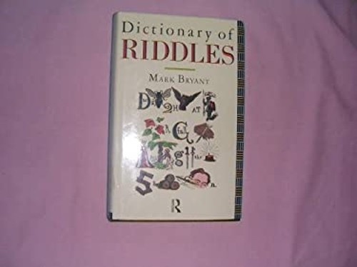 A Dictionary of Riddles Hardcover Mark Bryant