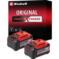 Einhell 4511526 Power X-Change Akku 2X 18V 5,2Ah Pxc-Twinpack Werkzeug-Akku 18 V