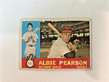 1960 Topps Baseball Albie Pearson, Baltimore Orioles #241