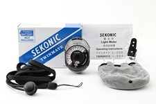  Almost Unused w/Box Sekonic Twinmate L-208 Analog Light Meter From JAPAN