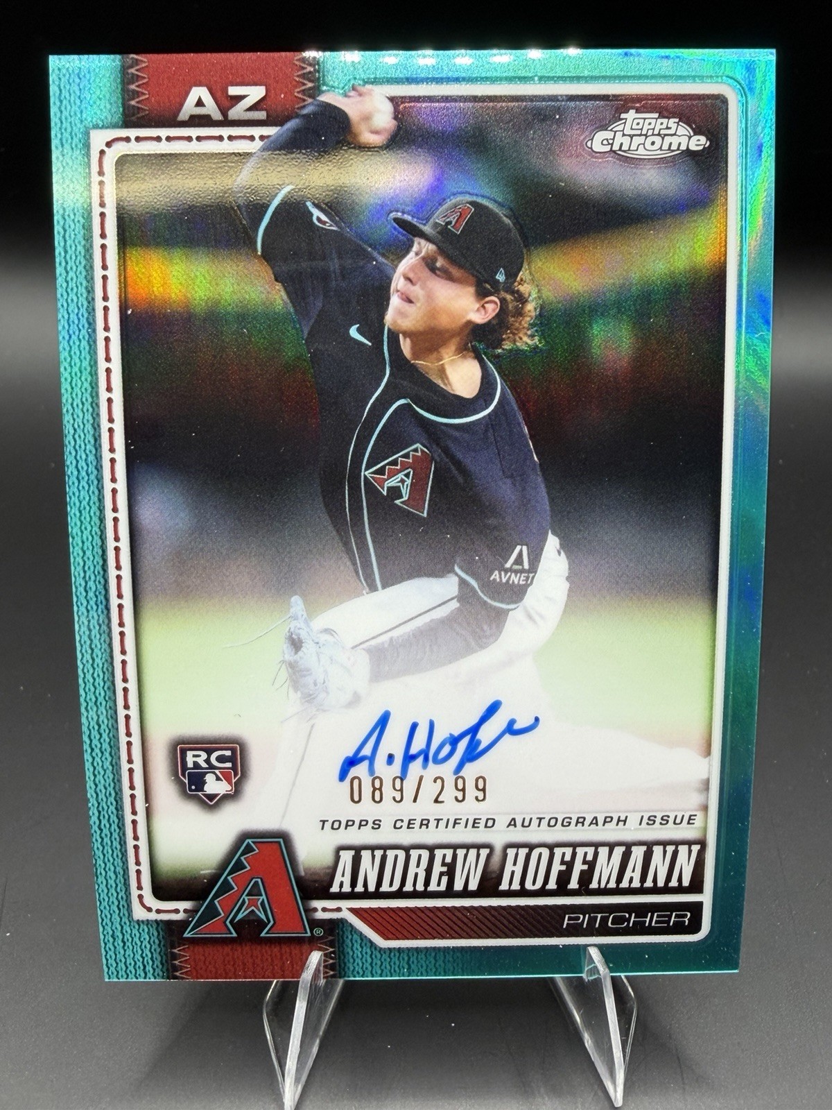 Topps Chrome 2022 Andrew Hoffmann RC Auto #RA-AH Diamondbacks /299