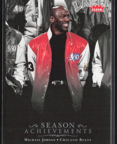 Michael Jordan 2007-08 Fleer Michael Jordan Season Achievements #SH23