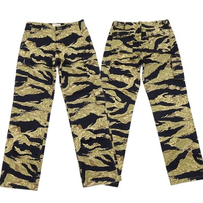 BUZZ RICKSON'S BR42502 GOLD TIGER STRIPE HOSE SCHWARZ M-XL aus Japan