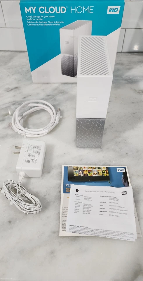 Western Digital WD 4TB My Cloud Home Personal Cloud Storage WDBVXC0040HWT - Image 2 of 4