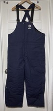 Image Authority Insulated Bib Overalls AT&T Lineman Hunting Fishing Cold Weather