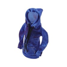 Gear Shift Knob Cover Car Shift Knob Hoodie Polyester 6.3"x5.12" 1 Pc Deep Blue