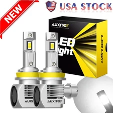 Auxito H9 H8 H11 LED Headlight Bulbs Low Beam Conversion Kit White Super Bright