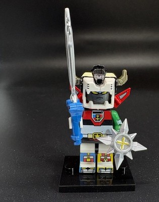   Custom PAD Printed LEGO CLASSIC VOLTRON '83 Brick Minifigure   