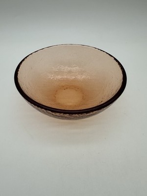 Fire & Light Recycled Art Glass Copper Color 6  Bowl
